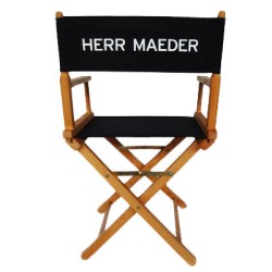 Fauteuil Metteur en Scène en Bois Personnalisable 2